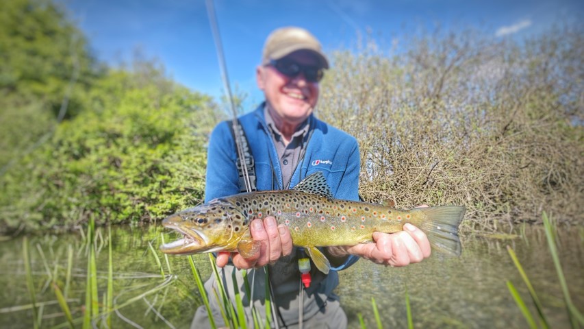 chalk stream brown.